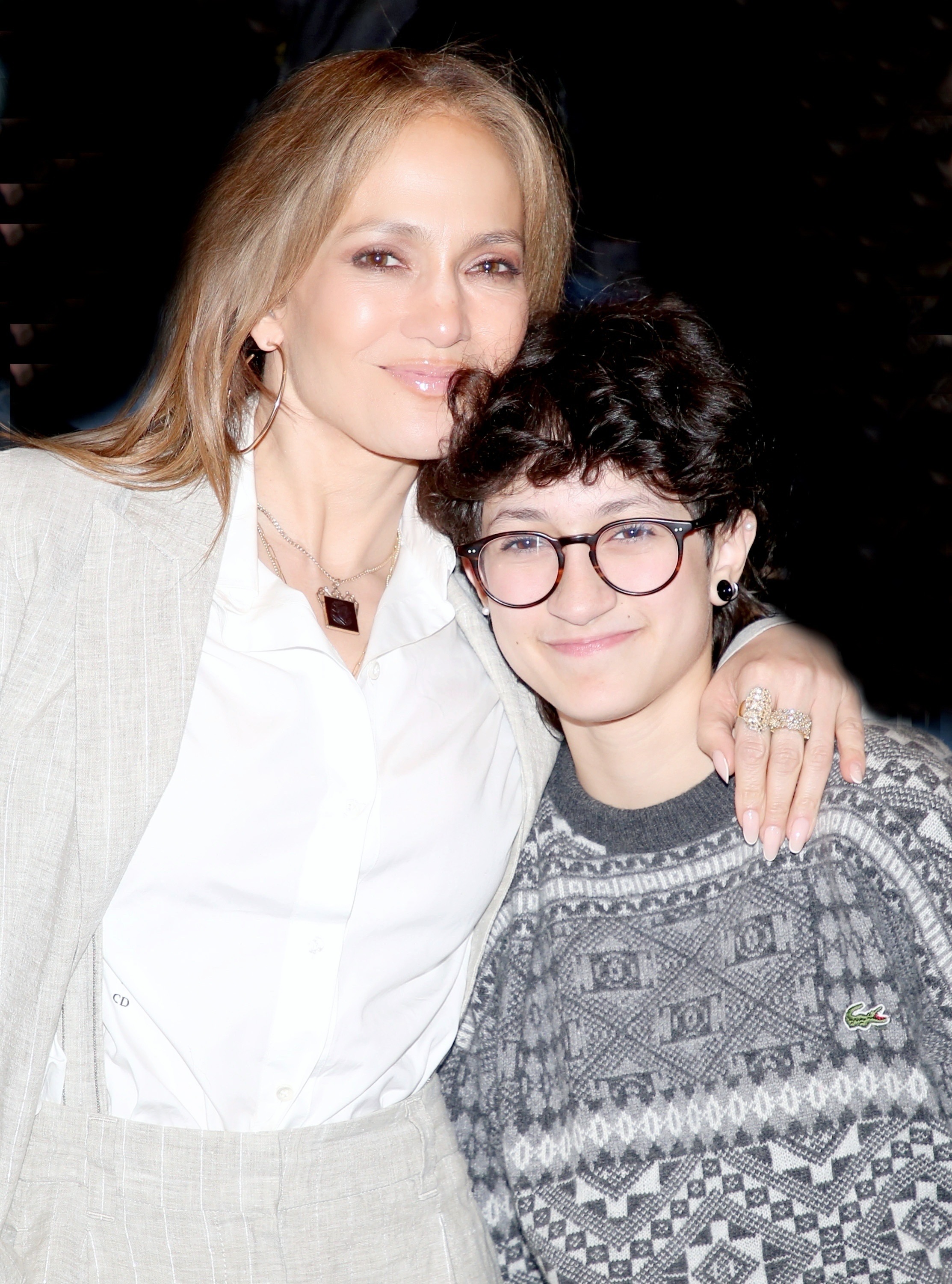 Jennifer Lopez i Emme Maribel Muñiz Anthony | Źródło: Getty Images