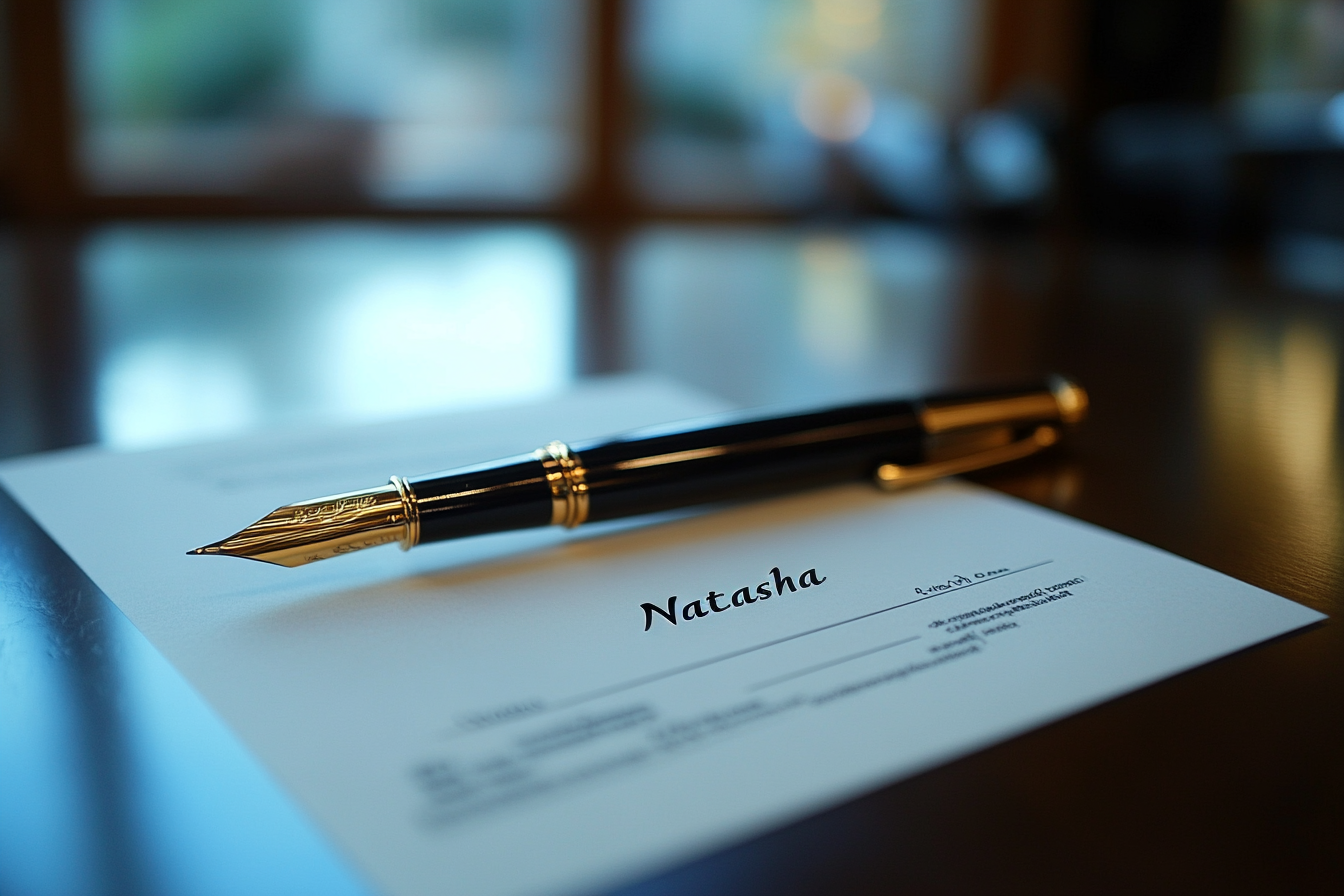 Dokument z imieniem Natasha | Źródło: Midjourney