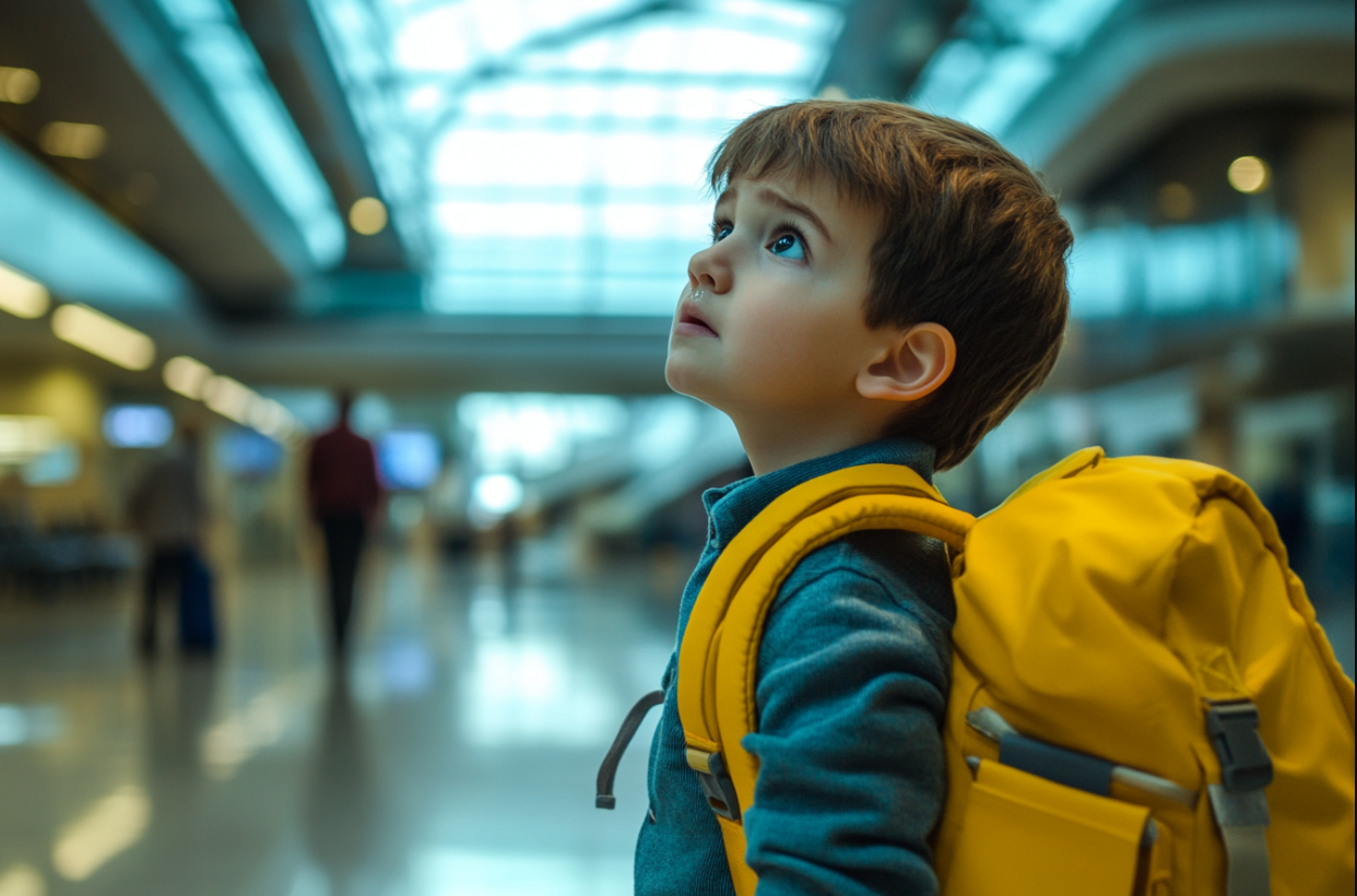 Przestraszone dziecko | Źródło: Midjourney