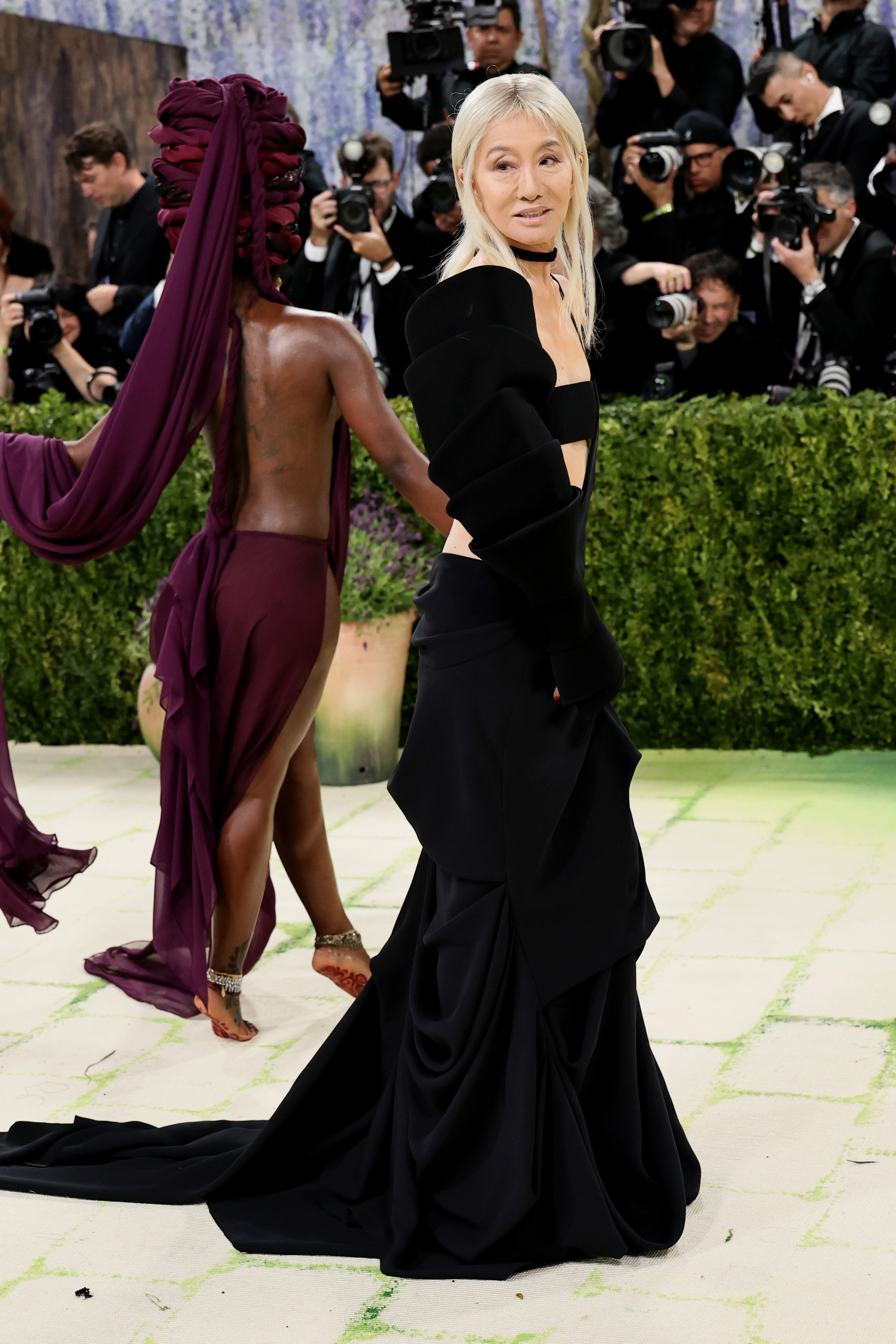 Vera Wang podczas gali Met Gala z okazji