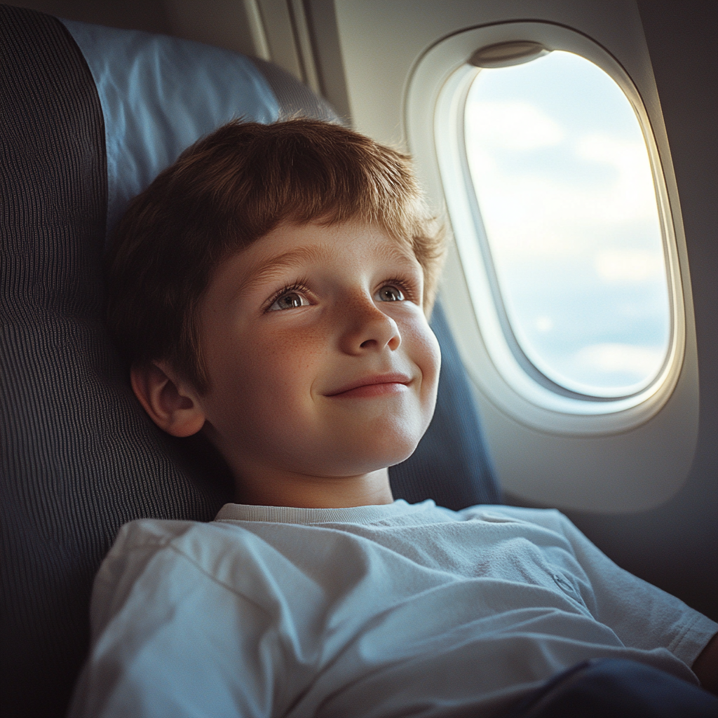 Mały uśmiechnięty chłopiec | Źródło: Midjourney