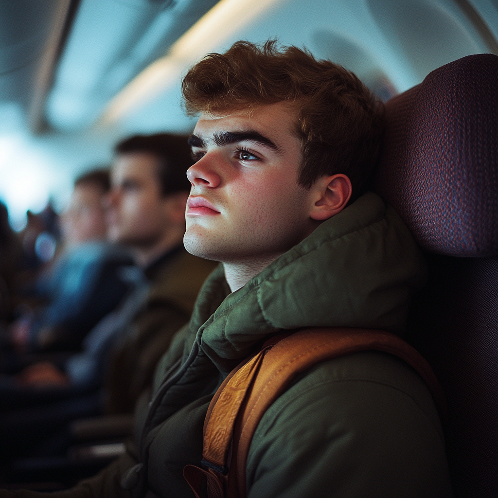 Mężczyzna pogrążony w myślach | Źródło: Midjourney