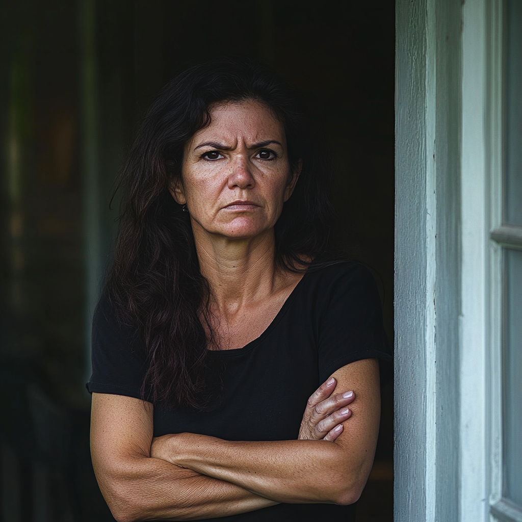 Kobieta ze skrzyżowanymi rękami | Źródło: Midjourney