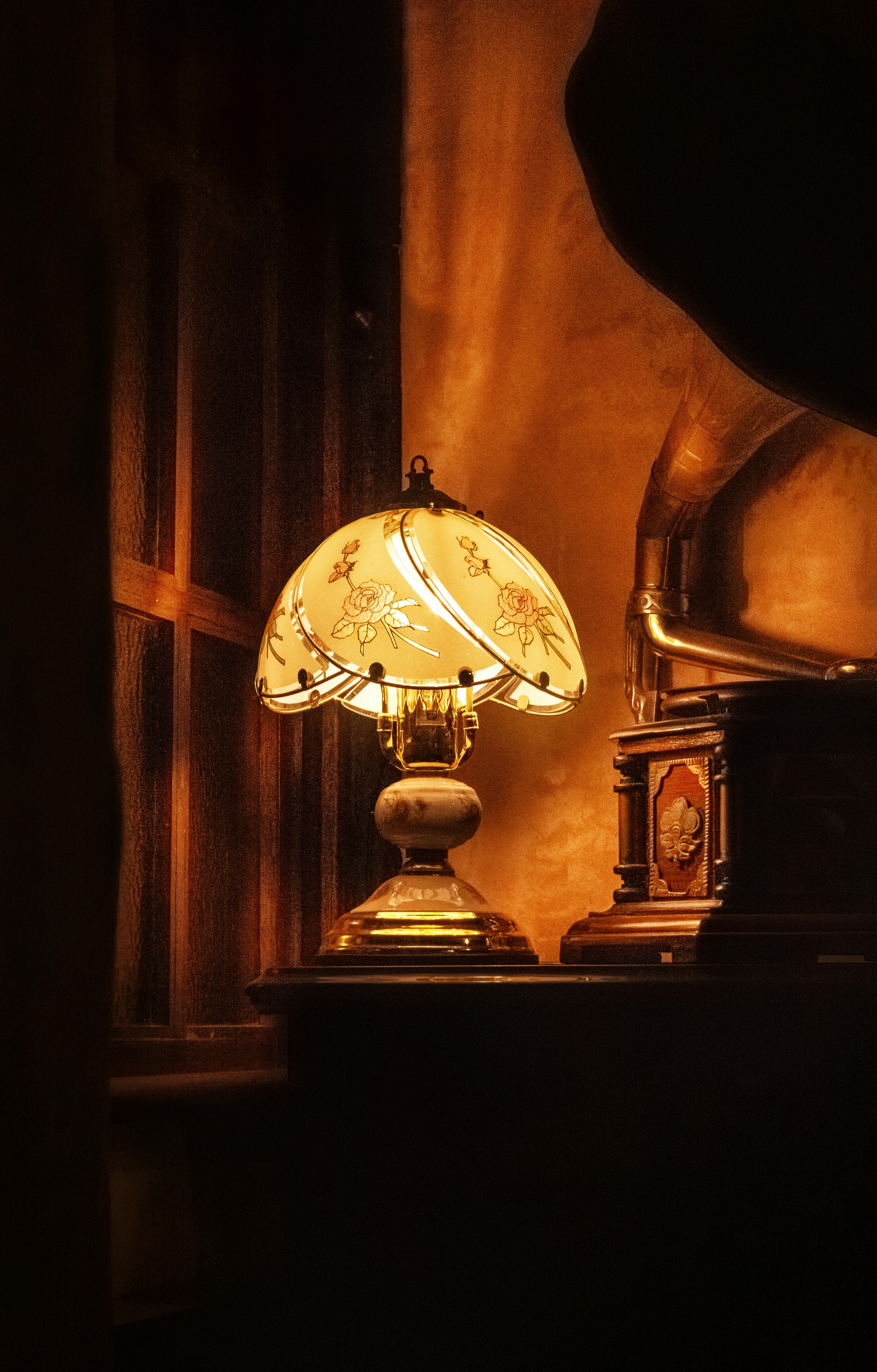 Lampa oświadczeniowa | Źródło: Pexels