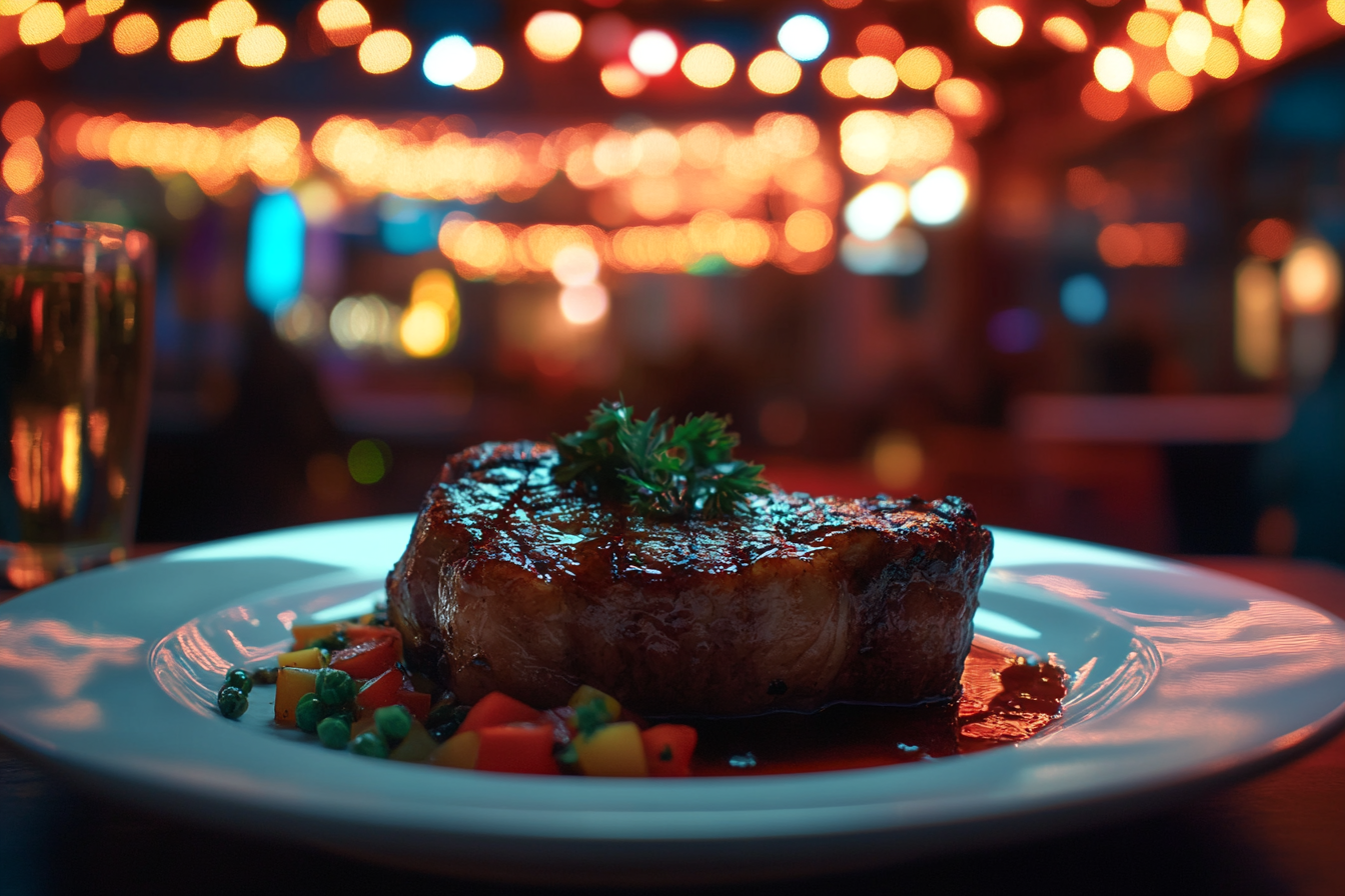 Talerz steków w restauracji | Źródło: Midjourney