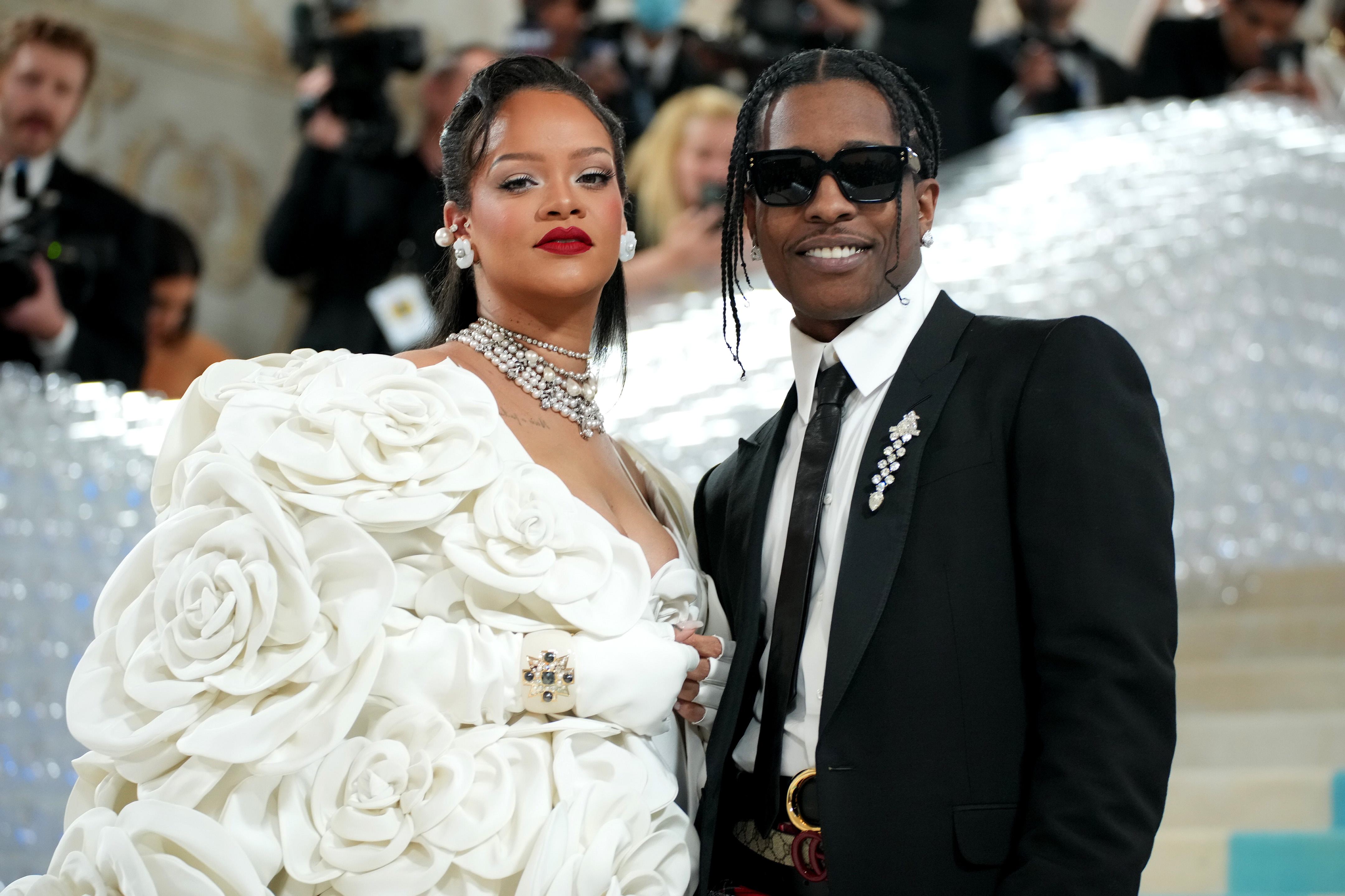 Rihanna i A$AP Rocky biorą udział w Met Gala 2023, świętując